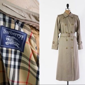 Burberry vintage trench coat